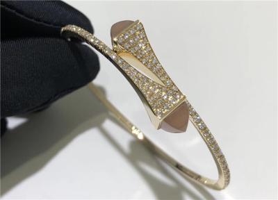 China 18 Karat-Golddiamant-Slipper-Armband CLEO-DIAMANT-SLIPPER-ARMBAND zu verkaufen