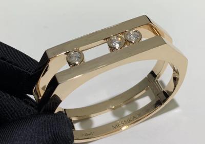 China 0.9CT Diamante de lujo Joyería Diamante AU750 Oro Oro Brazalete Joyería fina en venta