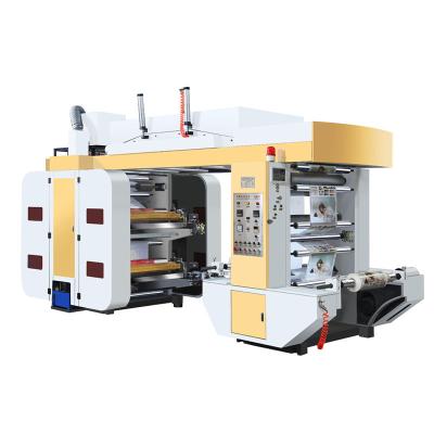 China Four Colors Flexo Printing Machine 4 Color High Speed ​​Flexo Printer Machine,HDPE 4 Color Plastic Woven Bag Flexo Printing Machine for sale