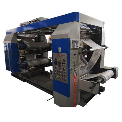 China Economic Four Color Flexo Printing Machine Four Colors Flexography PP PE Printing Machine for sale