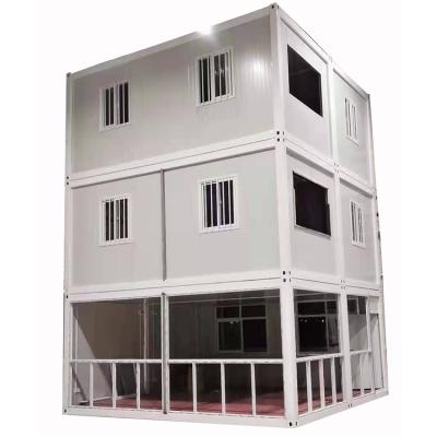 China Modern luxury prefab 40ft flat pack detachable roof container house superior homes for sale for sale