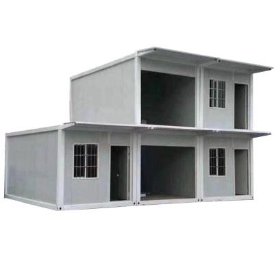 China Germany Industrial Flat Pack Steel Framing Prefab 30m2 Folding House Modern Home Made In China for sale