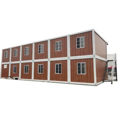 China Industrial Low Cost Prefab Beach House Thailand Container Houses 0.4 Doors / Fireproof Steel Plate Security Customs Galvanized Steel Materials for sale