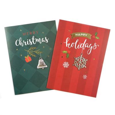 China Materials that respect the environment. Non-Toxic Westar Printed 3D Christmas Trees Custom Paper Greeting Gift Logo Merry Christmas Paper Card for sale