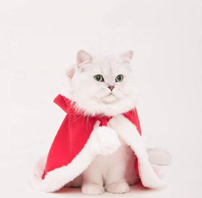 China Stocked Christmas Holiday Dog Cat Clothes Costume Large Dog Hat for sale