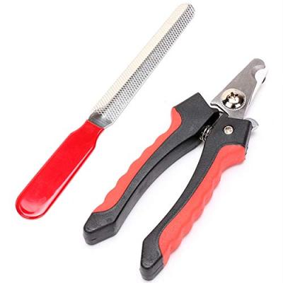 China DOKA Professional Stocked Dog Pet Nail Clipper Cutter Scissors Set Stainless Steel Grooming Clippers for sale