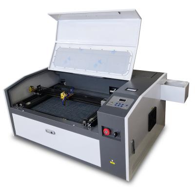 China Laser Engraving Redsail M3050E laser engraving machine/real mini laser machine/desktop work surface for 500 by 300mm for sale