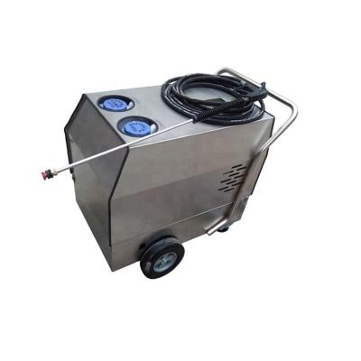 China 2018 Stainless Steel CE Door To Door Car Wash Electric Tricycle Mounted High Pressure Mobile Steam Car Wash Machine for sale