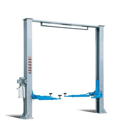 China 5 Ton Clear Floor Two Post Car Lift With 5000kg CE Certification for sale