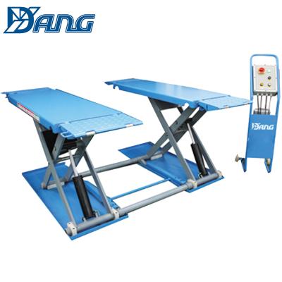 China low rise scissor car lift for low chassis 3000kg for sale