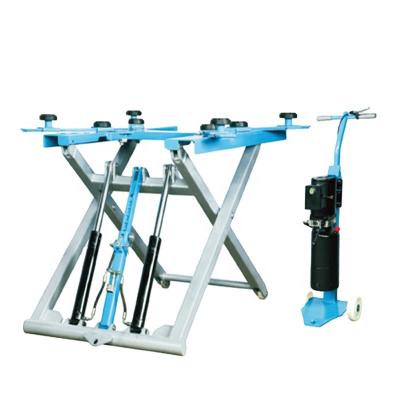 China DY-QJY2.8S Small Mini Portable Mobile Lifting Platform 2800kg Electric Scissor Lift 2800kg for sale