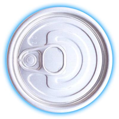 China Non Spill Professional Manufacturer Round Shape 209FA Food Can Seal Easy Open Lid Easy Open Lid for sale