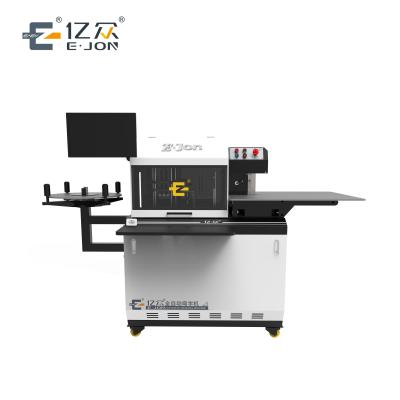 China accuracy Ejon Y6 3D Sign CNC Flat Aluminum Channel Letter Bender for Small Letters for sale