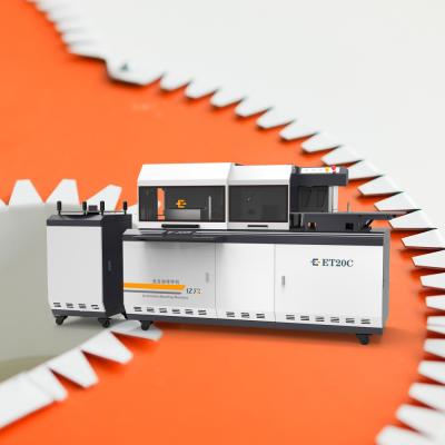 China ET20C Doppelblattsystem CNC-Kanal-Briefbender für automatisches Füttern und Kerben zu verkaufen