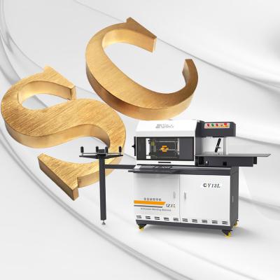 China Y13L CE Máquina automática de flexión de la calle para letras de canal en acero inoxidable 3D CNC en venta