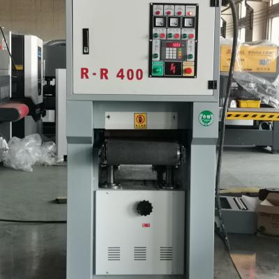 China 400mm Sheet Metal Deslagging Deburring Sanding Polishing Machine for Finishing for sale