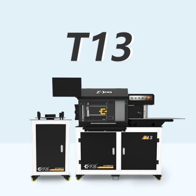 China Ejon T13 CNC Full Servo Slotting and Bending Machine for Metal Advertising Channel Letter for sale