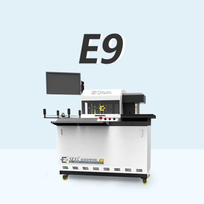 China CE-certificaat E9 Edgeed Channelume Trim Cap Lightbox Letter Board Metal LED Sign Aluminium Channel Letter Bending Machine Te koop