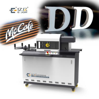 China E8S CNC 3D Neon Letter Sign Bender Dobragem automática para letras de tira de alumínio à venda