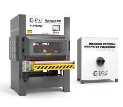 Cina Macchina per arrotondare i bordi con spazzola CNC per la lucidatura delle parti in lamiera metallica in vendita