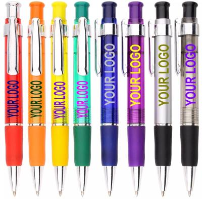 China Custom Soft Rubber Grip Pen Promotional Ballpoint Pen - Brand Logo Printing Ballpoint Pen - Custom Ink for sale