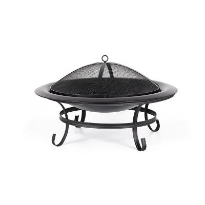 China Stocked Nature Rusty Fire Pit Garden BBQ Fire Bowl Cast Iron Patio Fire Pot for sale