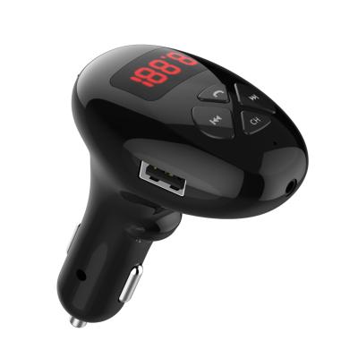 China Factory supply CAR CHARGER multi-function display hands free screen music car music player for sale