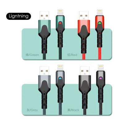 China With Best Selling Flashing Light 7colors Flashing Light 7colors Phone Data Cable Fast Charging Usb for sale