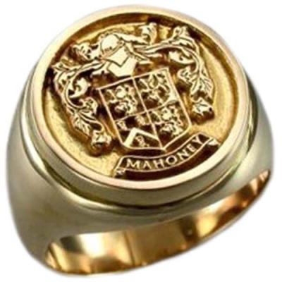 China 10K/18K solid gold non-corrosive masonic ring cheap seal ring with your own logo for sale