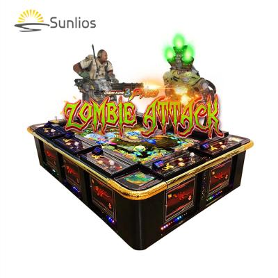 China Metal + Acrylic / Customize 2021 Latest Fish Game Board Popular Zombie Attack Fishing Game Game Kits for sale