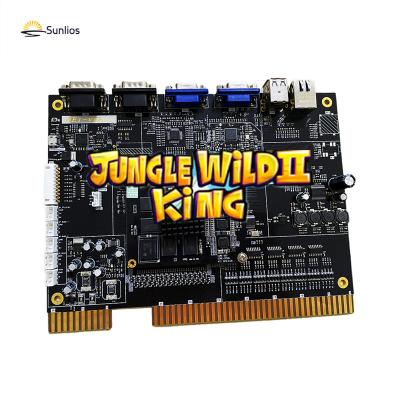 China Metal + Acrylic / Customize Screen Gaming Games Coins Casino Slot Machines Game Board Jungle Wild King 2 for sale