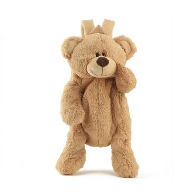 China EN71 Standard High Quality Plush Teddy Bear Backpack Bag for sale