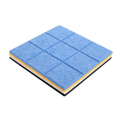 China Sound Absorption Factory Direct Selling Highly Efficient Indoor Decorative Acoustic Pet Felt Acoustic Sound Absorbing Felt Soundproof for sale