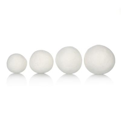 China Hot Selling Eco-friendly Wool Dry Cleaned Non-Toxic Felt Wool Balls Wool Felt Dry Ball Felt Pom Pom Balls for sale