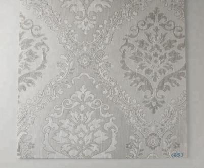 China Durable Damask Design Blackout Roller Shade Fabric for sale