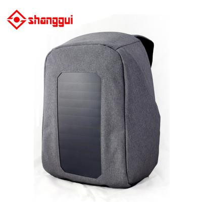 China Mobile Phones Laptop Backpack Travel Bag Solar Panel Smart Backpack zu verkaufen