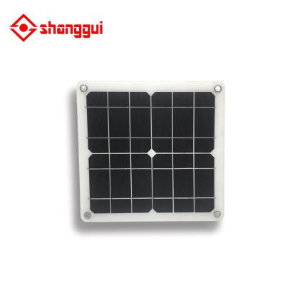 China Mobile Phones Portable Small Watt Mono Solar Panel 5W 10W 20W 30W USB for Mobile Power Bank for sale