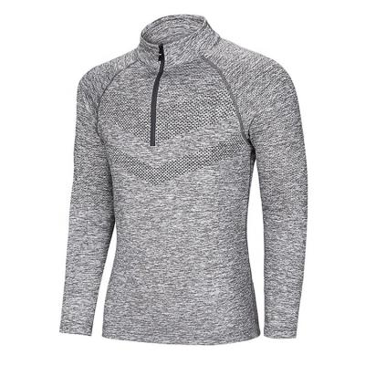 China Anti-wrinkle fashion mens sports casual fitness running hoodies tight fitting hooded windproof gym sportswear with zipper for sale