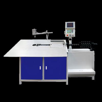 China Building Material Shops Automatic 2-6mm 2D CNC Wire Bending Machine CNC Wire Bending Machine Guides Machine CAD Import for sale