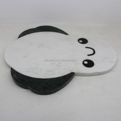 China viable natural marble choppers/stone cutting board for sale