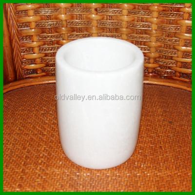 China Viable Marble Stone Wine Cooler / Wine Bucket / Wine Rack With Elegant White Color for sale