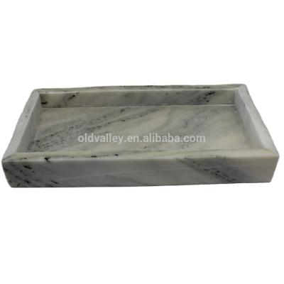 China Viable marble tray and stone serving tray for sale