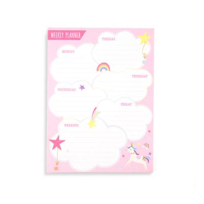 China Unicorn 2020 Printed Weekly Planner Customized Style for sale