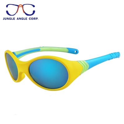 China UV400 / Taiwan OEM BPA Free Flexible Rubber Kids UV400 Sunglasses Impact Resistance for sale