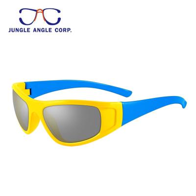 China UV400 Stylish Sporty Custom Logo UV400 Kids Sunglasses for sale