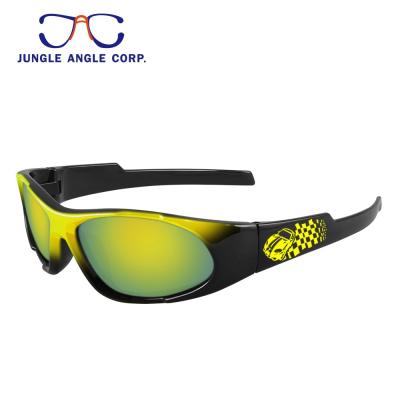 China UV 400 Impact Resistance Custom Design Pattern Print Sports Kids Sunglasses for sale