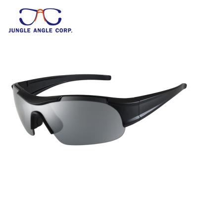 China Custom Logo UV400 Sports Wrap Sunglasses Wholesale for sale