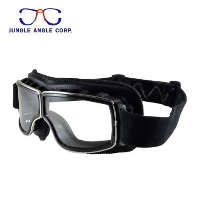 China Retro UV400 Vapor Punk Style Motorcycle Fog Goggles For Helmet for sale