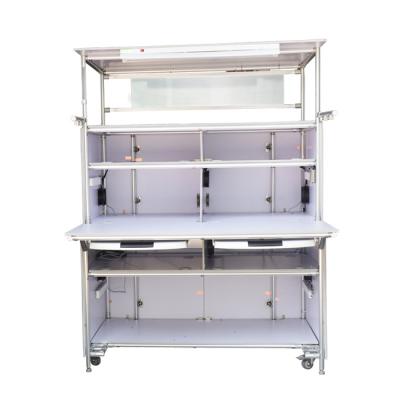 China New Design Aluminum Alloy 6063-T5 2021 Assembly Electronic Industrial Aluminum Profile Workbench Heavy Duty Garage Workbench Factory Warehouse Desk for sale