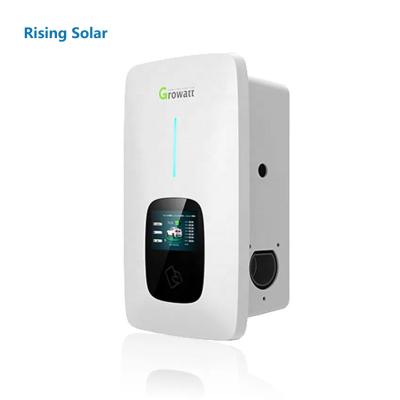 China Wholesale Growatt 11kw 22kw AC APP Control Technology China EV Charger Station Level 2 Electric Car Charging Station Smart THOR 11AS-S/P for sale